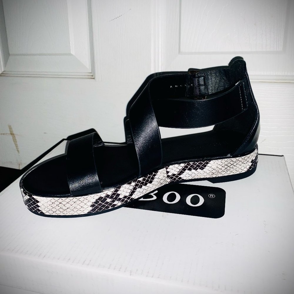 Faux Snake Skin Sandals size 6.5
